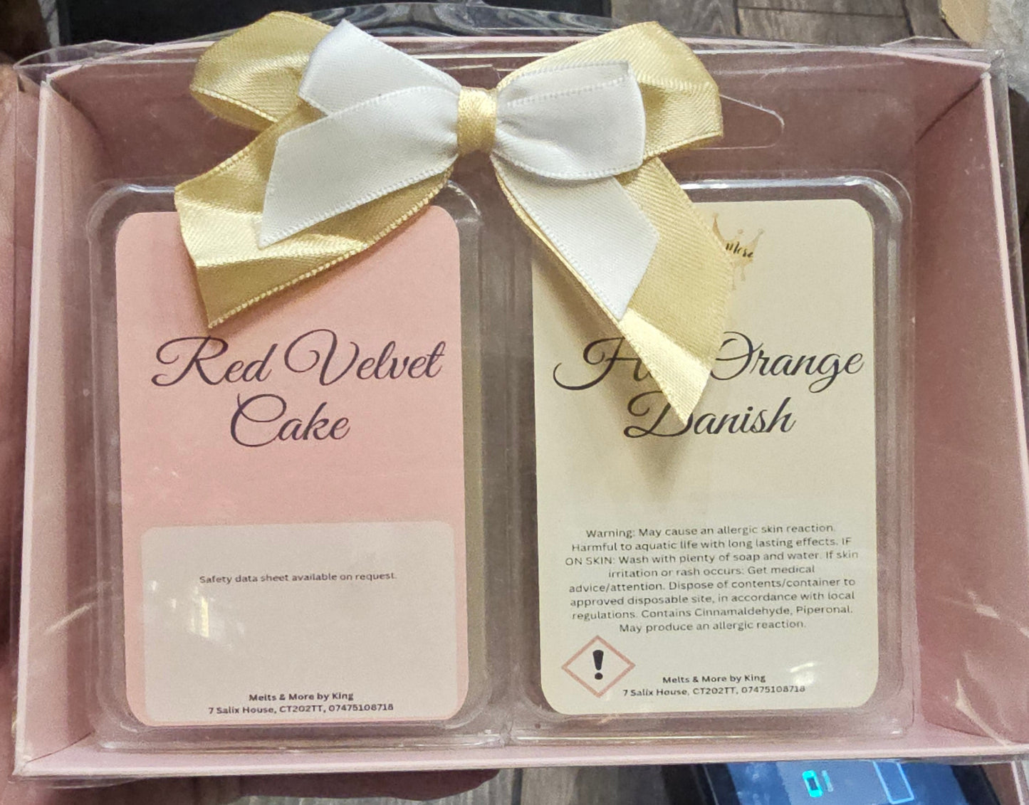 4x Geo Wax Melt Snapbar Gift Boxes