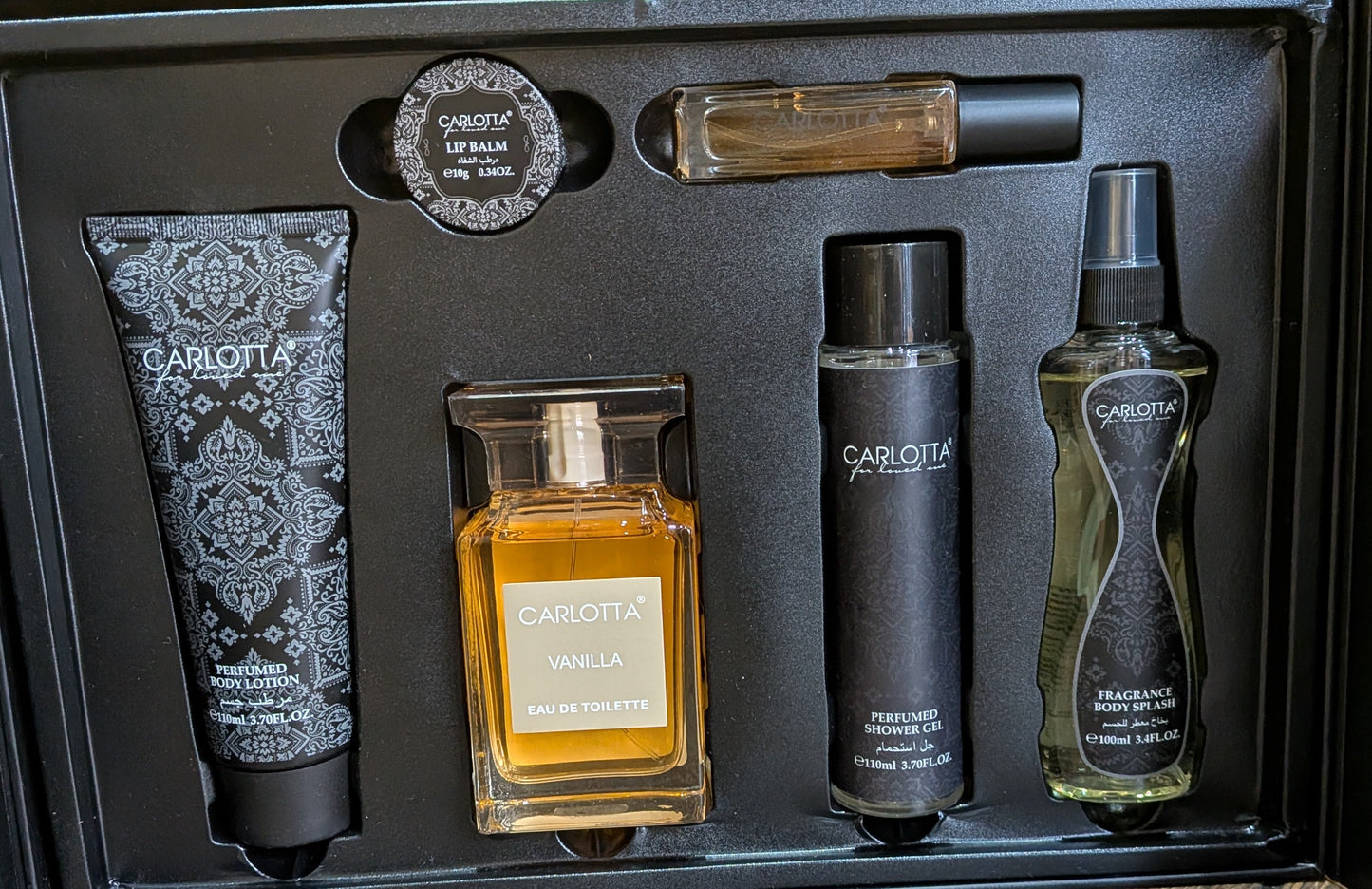 Carlotta fragrance gift sets