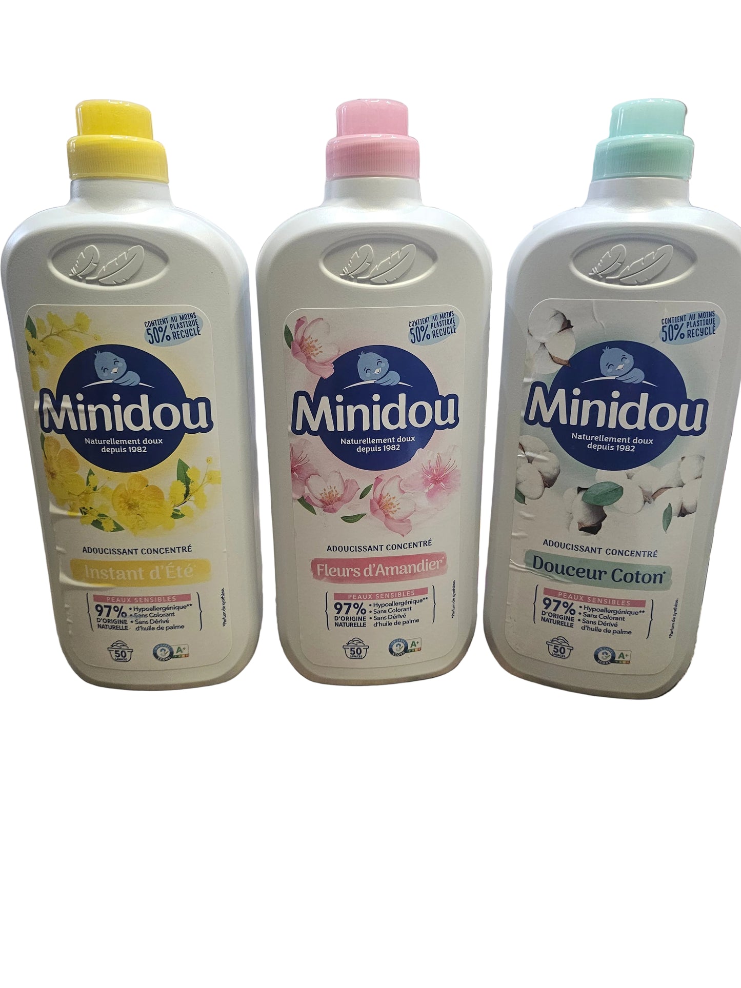 Minidou concentrated fabric softeners