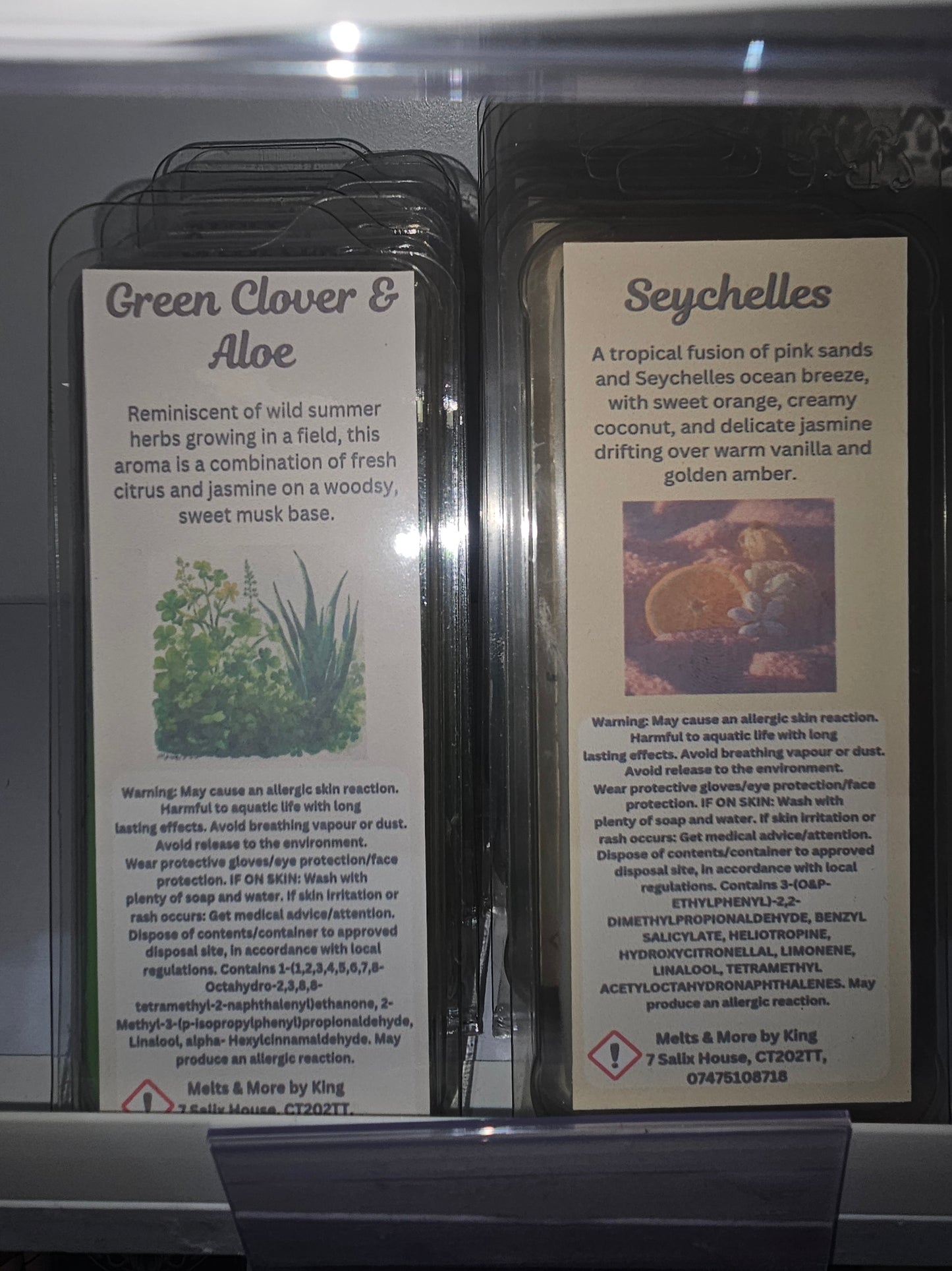 50g Scented Wax Melt Bars for Home Fragrance