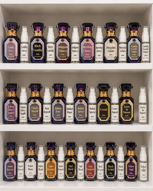 30ml Perfume and aftershaves inspirational scents