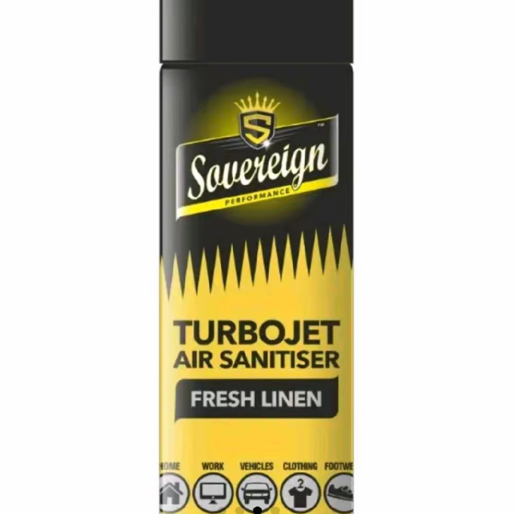 Sovereign Turbojet car Air Sanitizer - Various scents 500ml