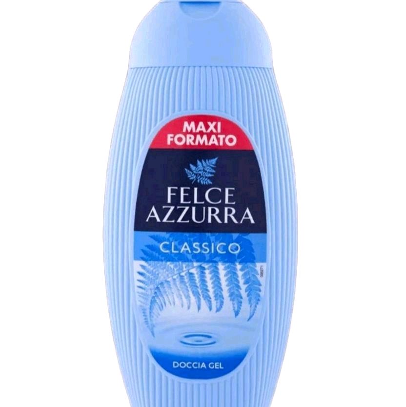 Felce Azzura Shower Gel Classico 250 ml - Long-Lasting Fragrance for Daily Use - Body Care Comfort Scented Cleansing Aroma Cleanser