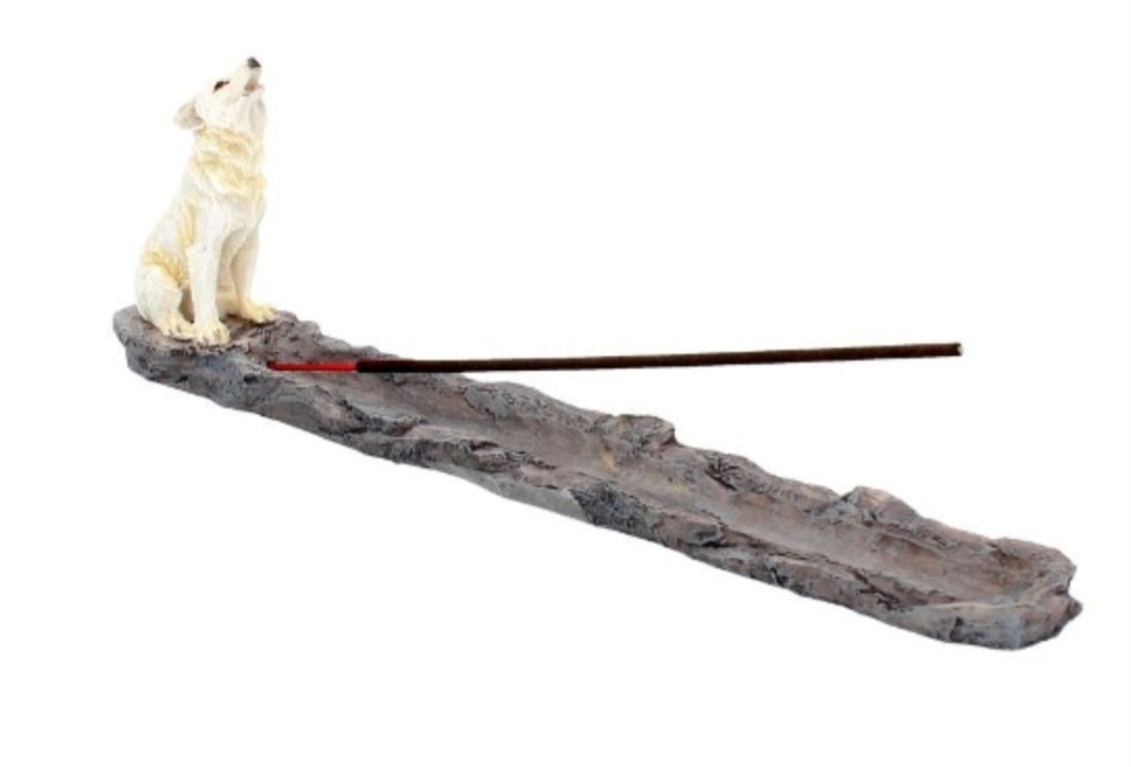 Wolf Call Incense Holder