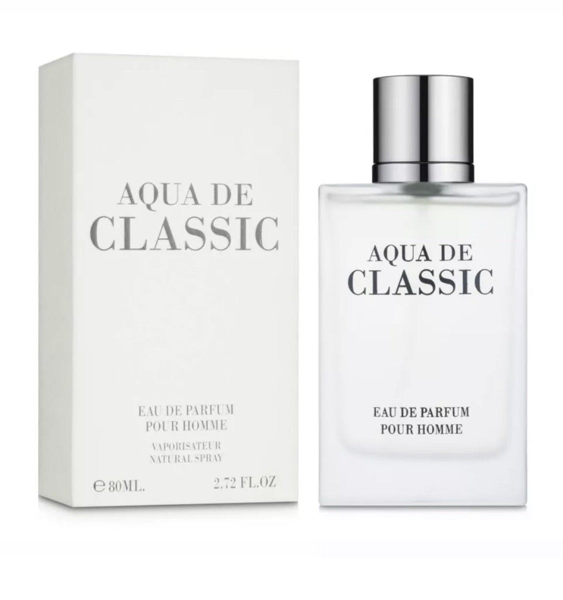 Aqua De Classic Eau De Parfum for men by Fragrance World 80ml