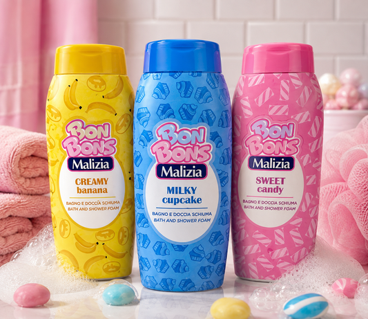 Malizia Bon Bons Bath and Shower Foam