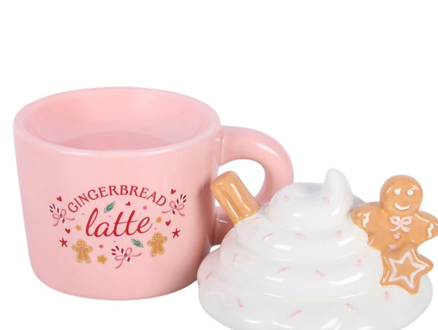Pink Gingerbread Latte Oil Burner and Wax Warmer