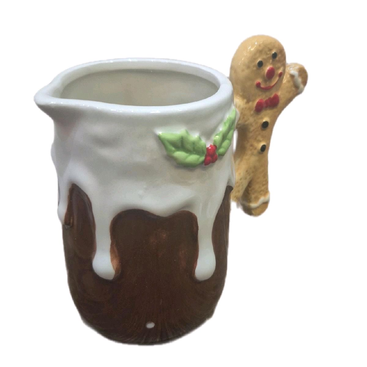Gingerbread ceramic Icing Jug Decoration