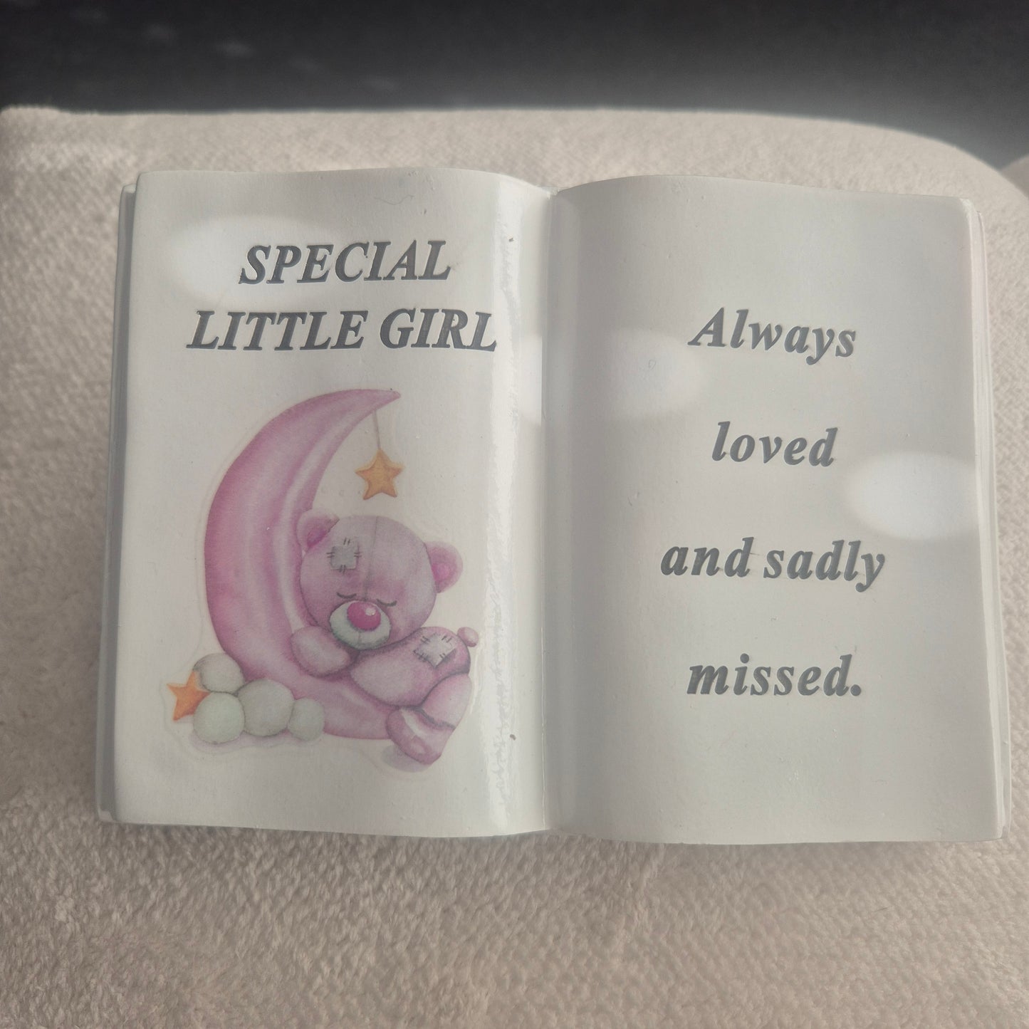 Special little girl memorial