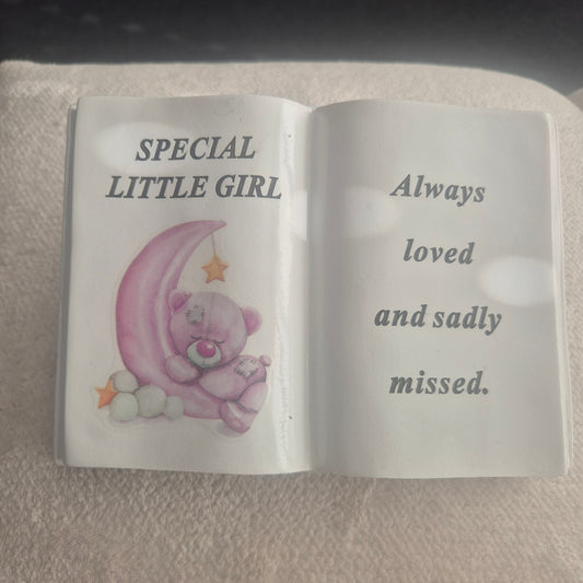 Special little girl memorial