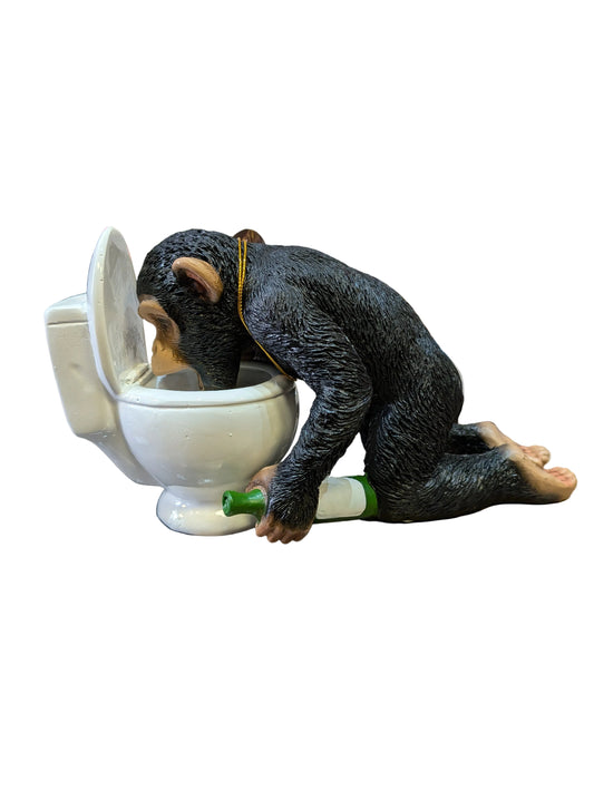 Cheeky Monkey Good Night Statue