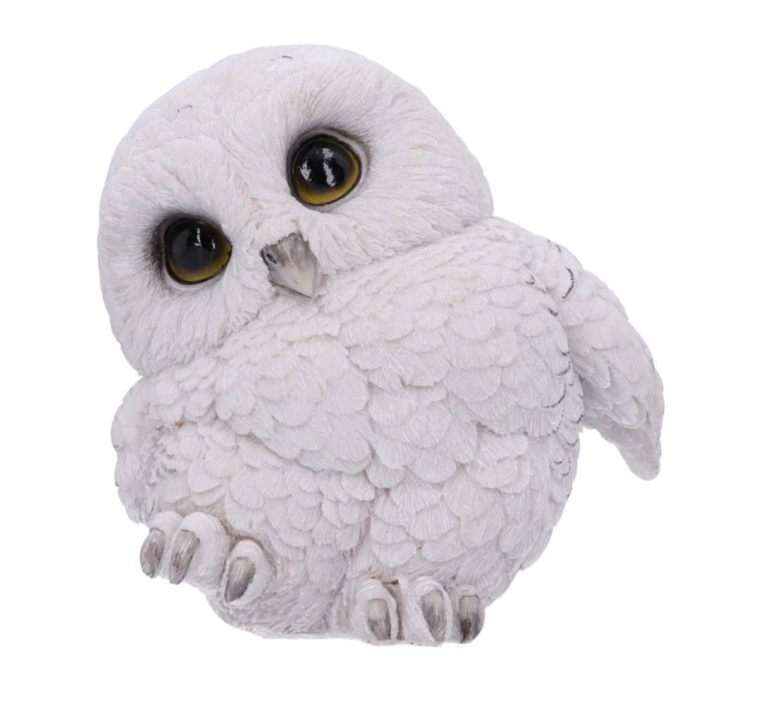 Feathers 12.5cm
Feathers Cute Round Snowy Owl Figurine