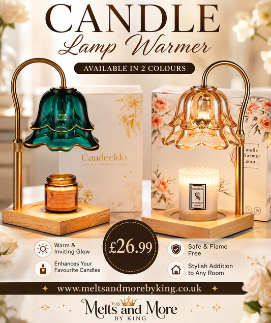 Double Shade Glass Candle warmer Lamp