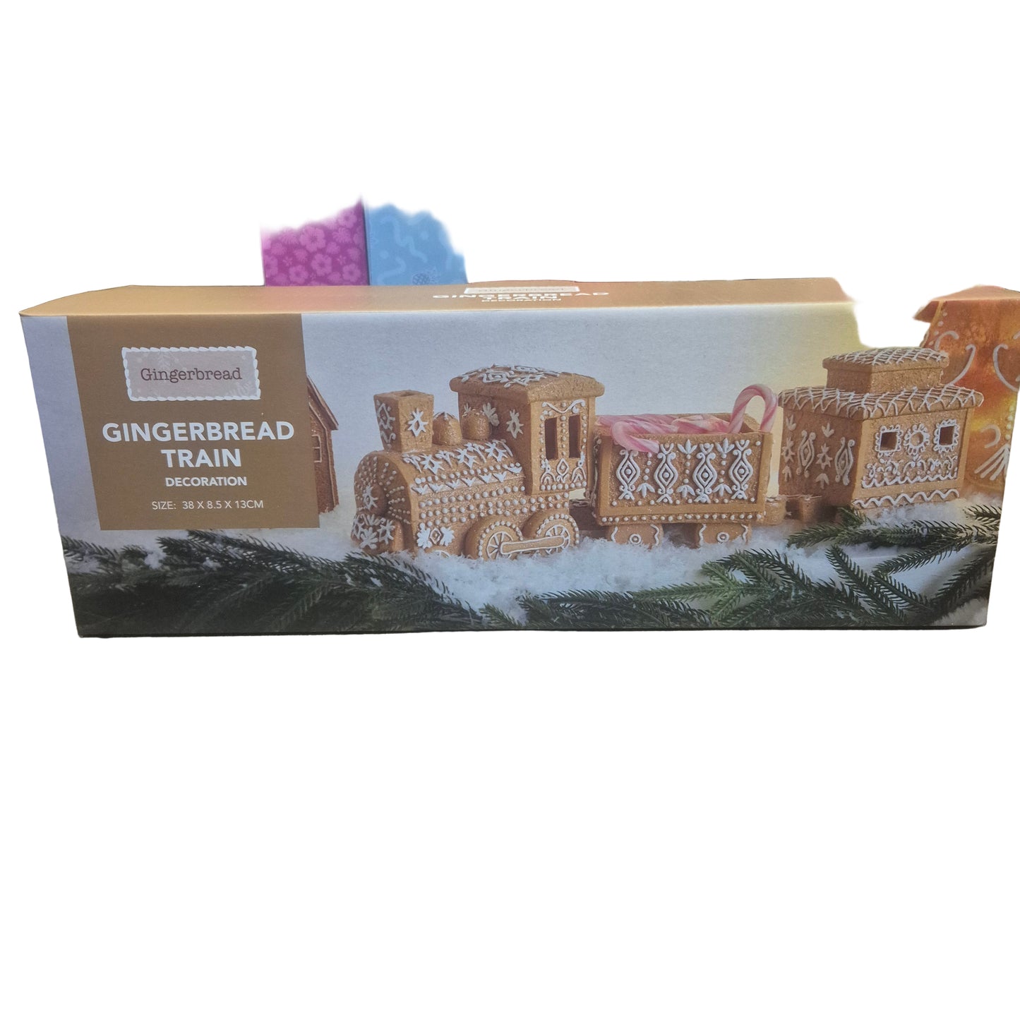 Gingerbread Train Decoration