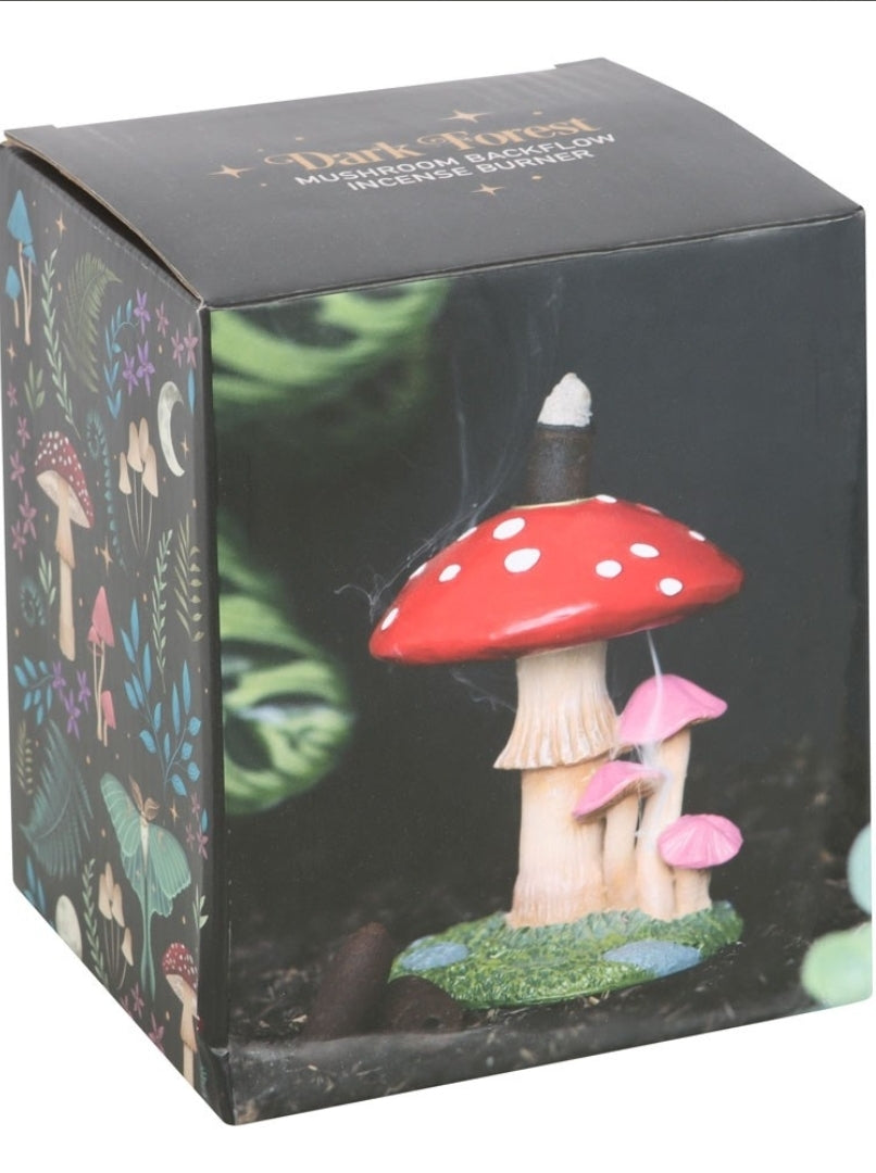 Mushroom Backflow Incense Burner
