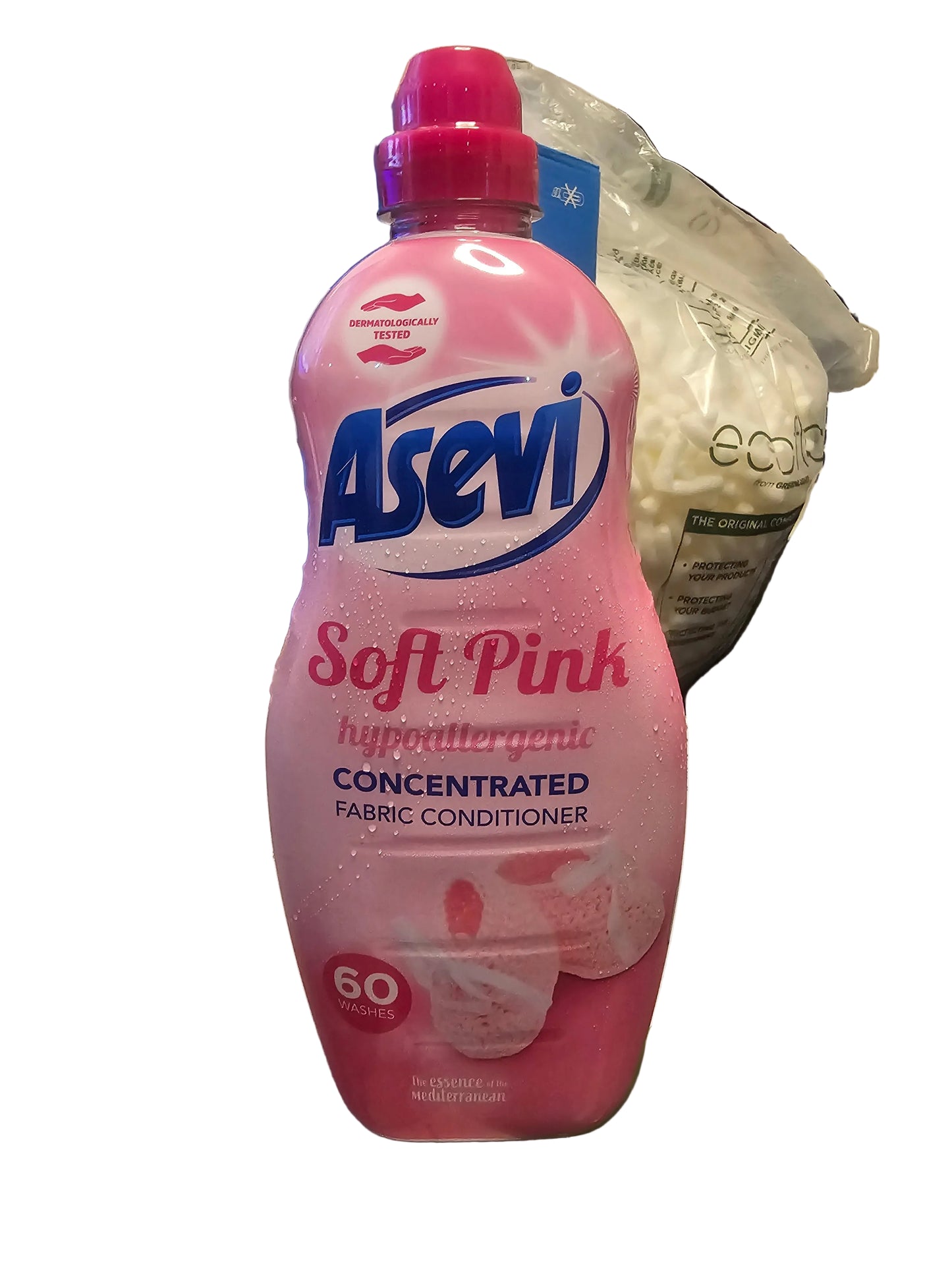Asevi Soft Pink Hypoallergenic Concentrated Fabric Conditioner