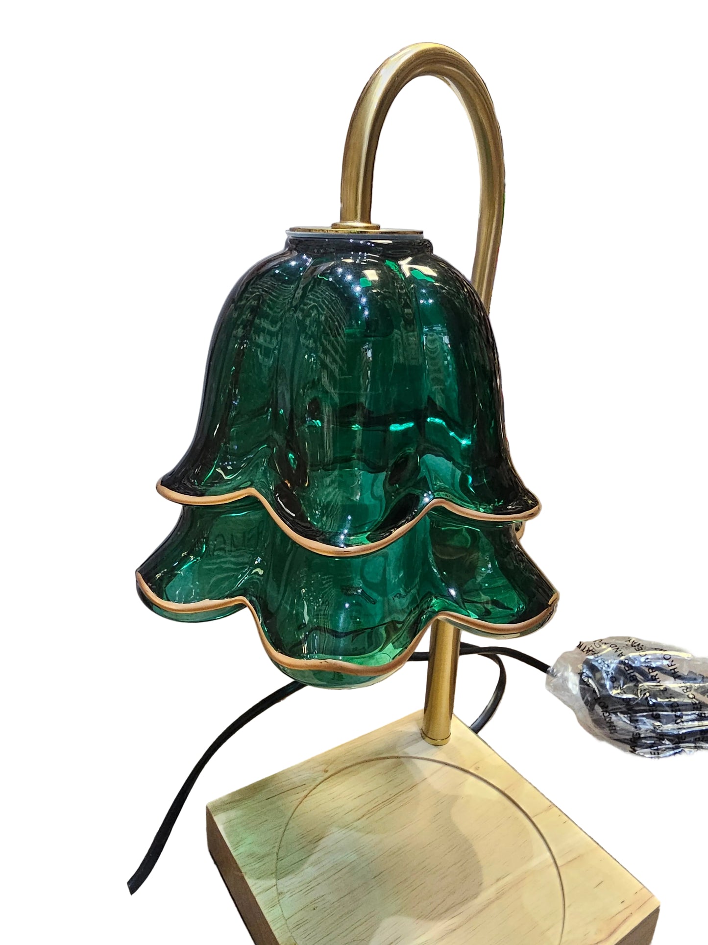 Double Shade Glass Candle warmer Lamp