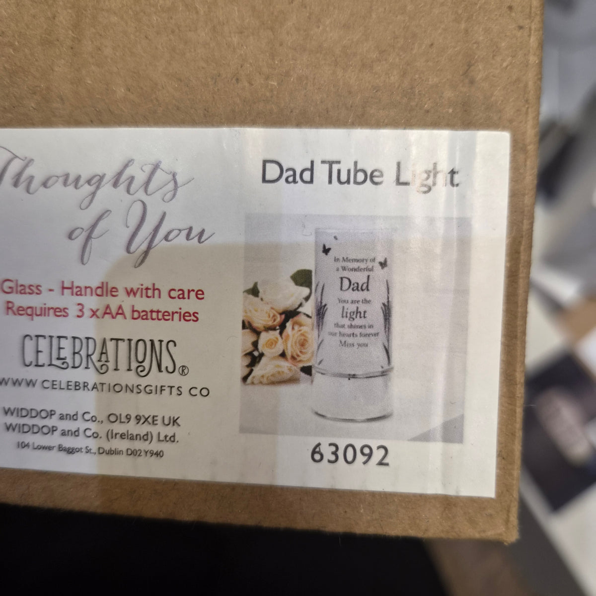 Tall Memorial Tube Lights, Various designs
