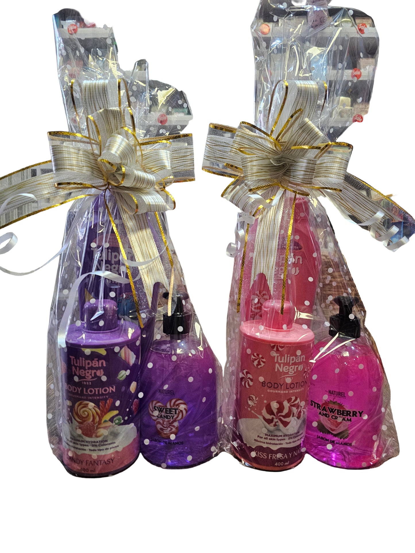 Body Care Giftsets shower gel, body lotion, hand soap
