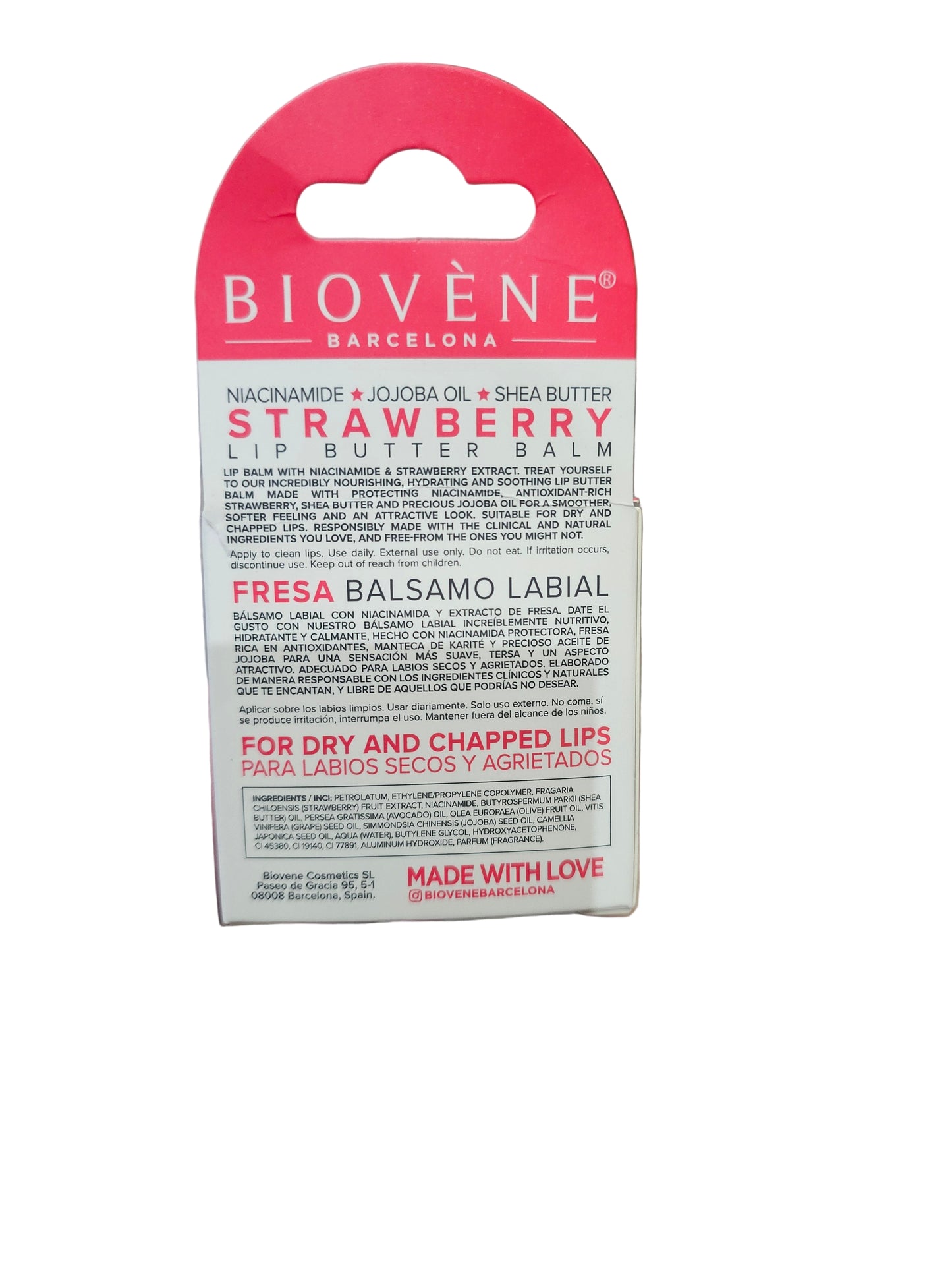 Biovène Lip Butter Balm.