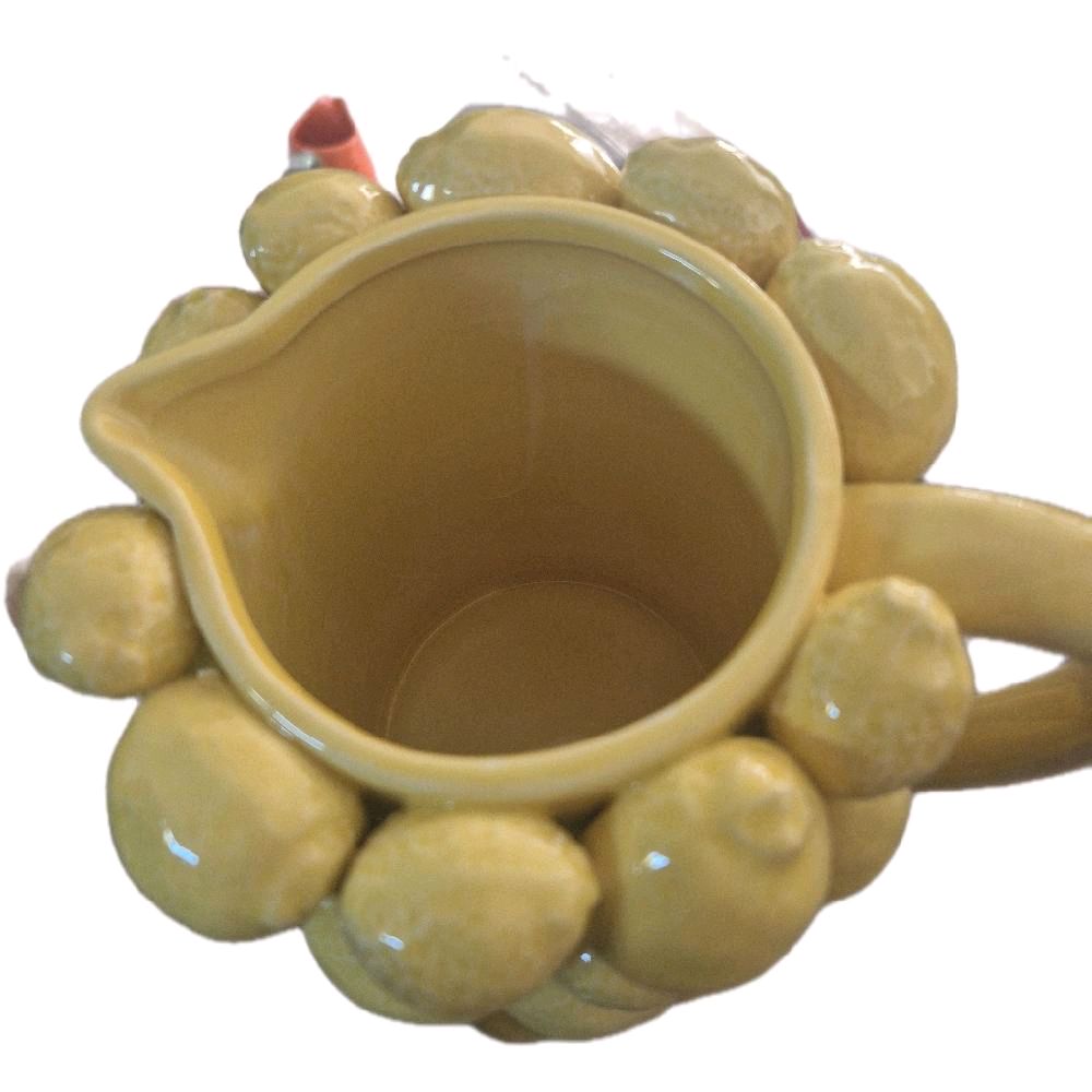 3D Lemon Jug - Perfect for Your Kitchen - 20.5cm - Drinkware Serving
