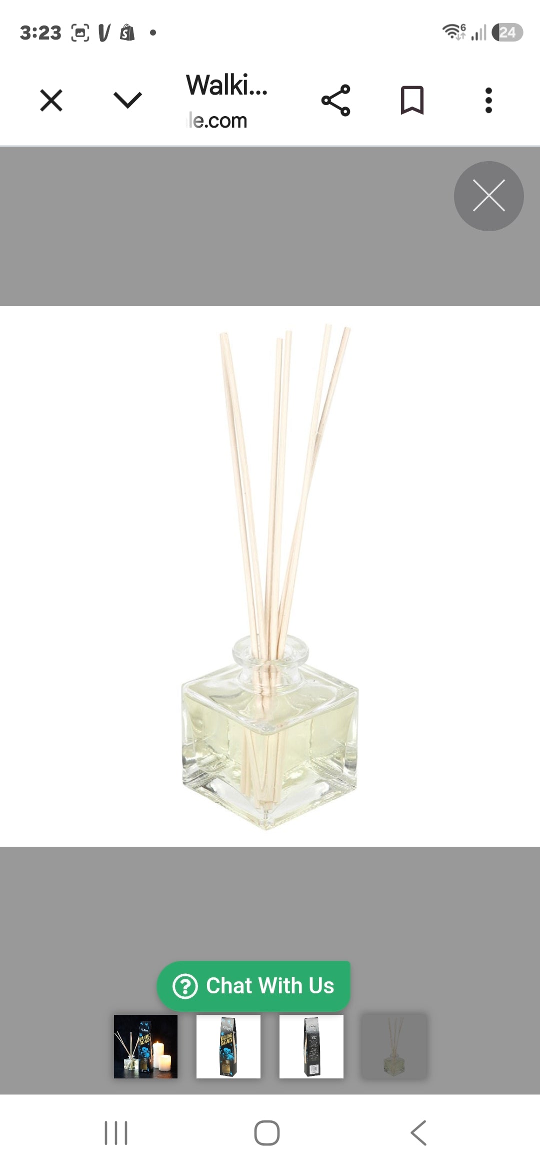 Walking Dead Reed Diffuser