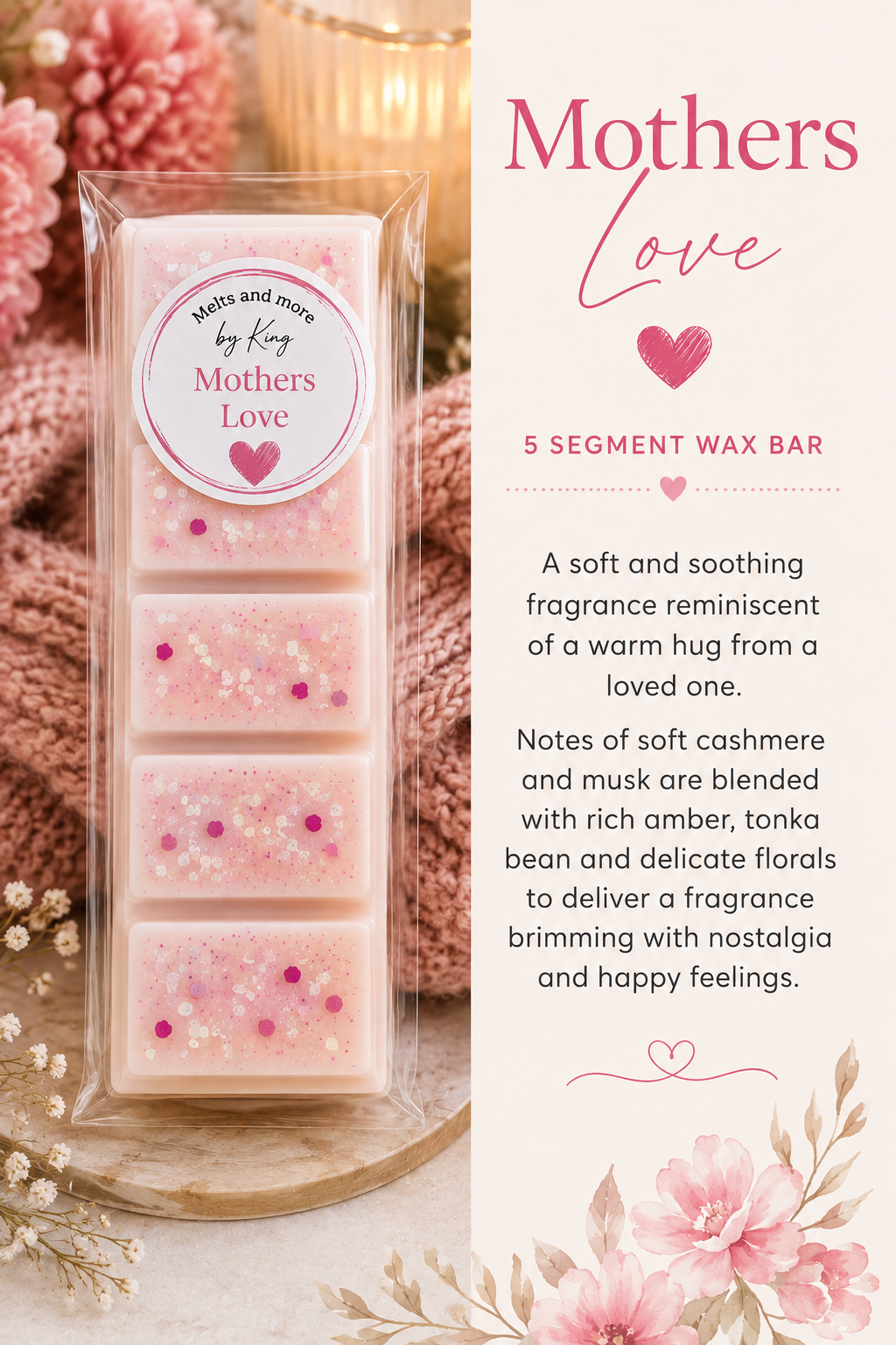 Wax Melt Bars for Home Fragrance 50g