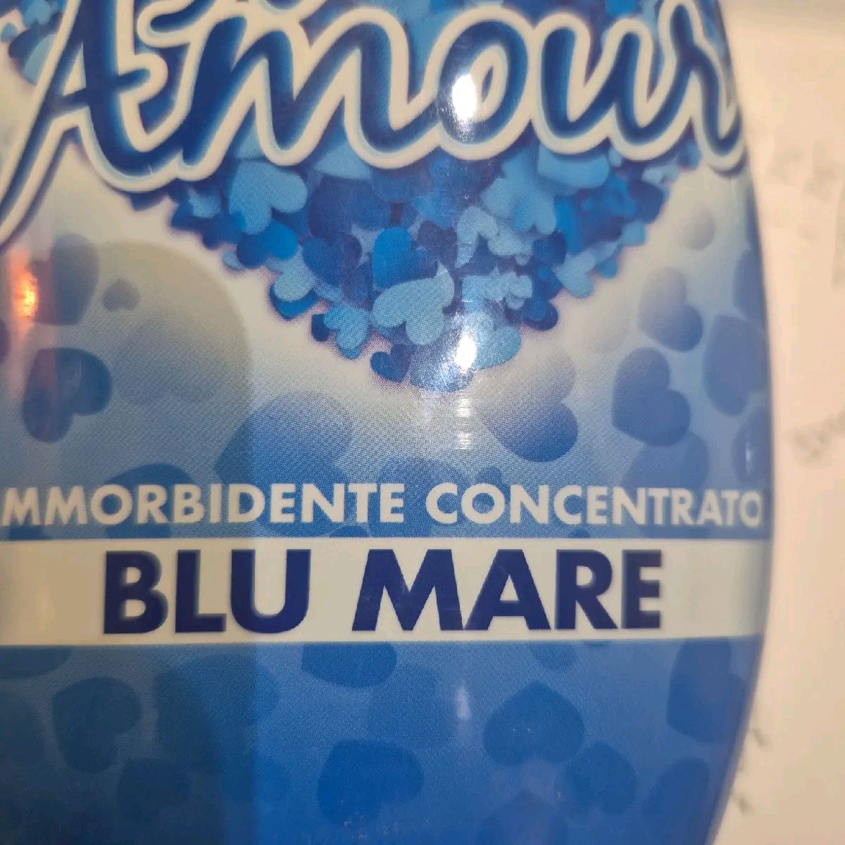 Mon Amour Italian Concentrated Perfumed Sea Blue Fabric Softener