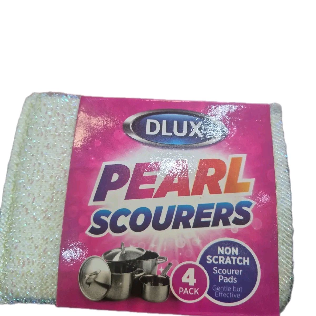 Pearl Scourer Pads Pack of 4 for Home Cleaning