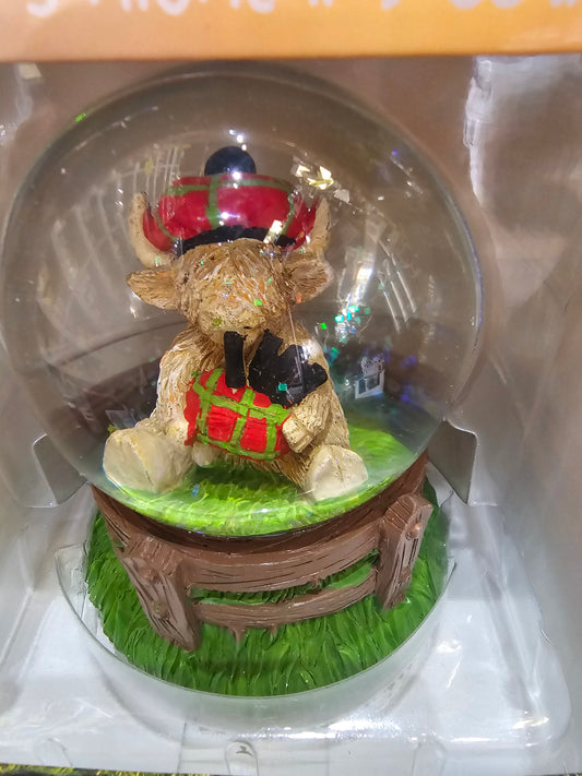 Happy Highland Cow Waterball 5 designs to choose