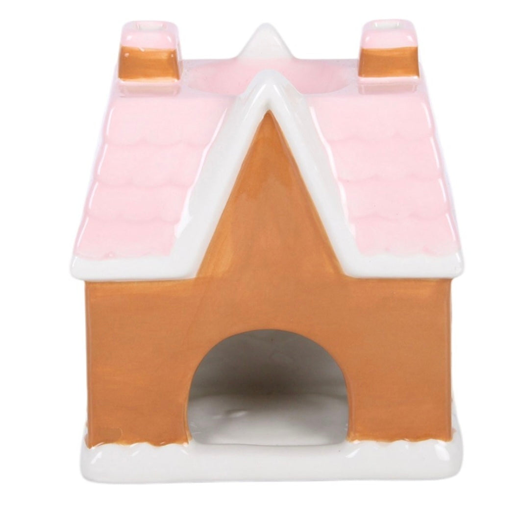 Sugarplum Gingerbread House Oil Burner and Wax Warmer