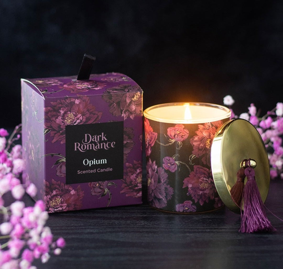 Dark Romance Opium Scented Candles