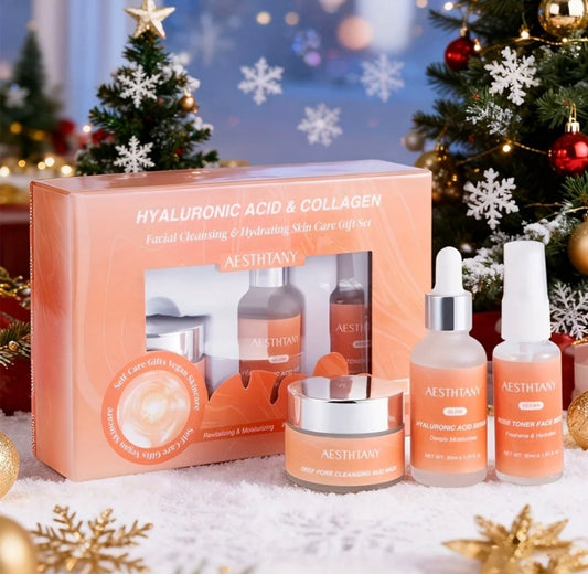 AESTHTANY Hyaluronic Acid & Collagen Facial Cleansing Moisturizing "