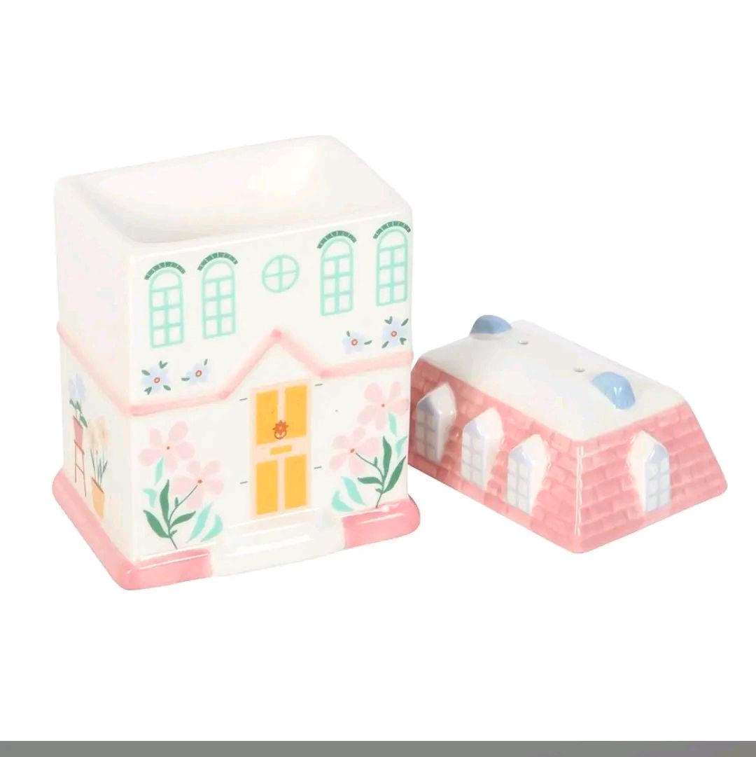 House Shaped Pastel Oil Burner/Wax Warmer