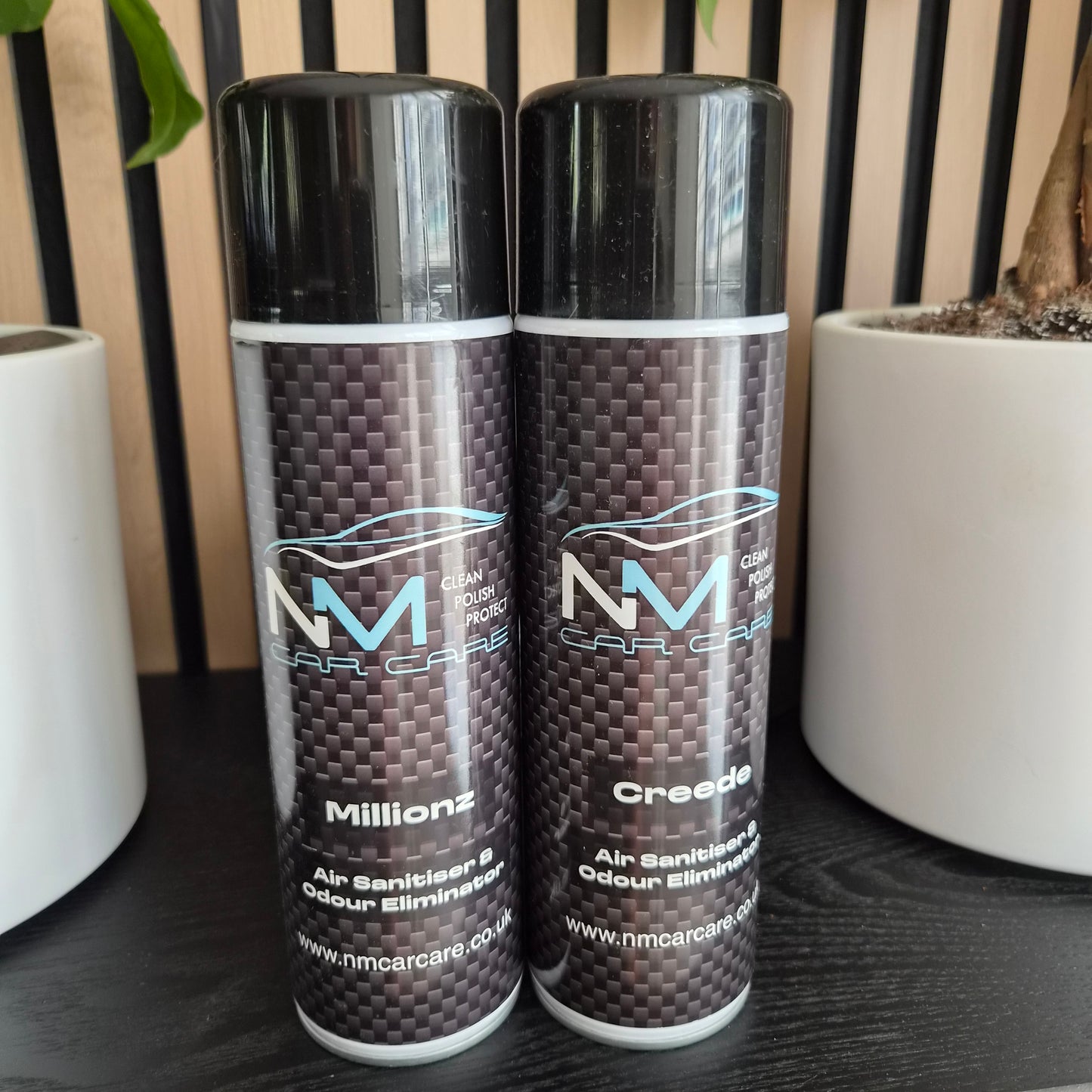 500ml "Blast Can" air freshener and odour eliminator by brand N M Car Care.