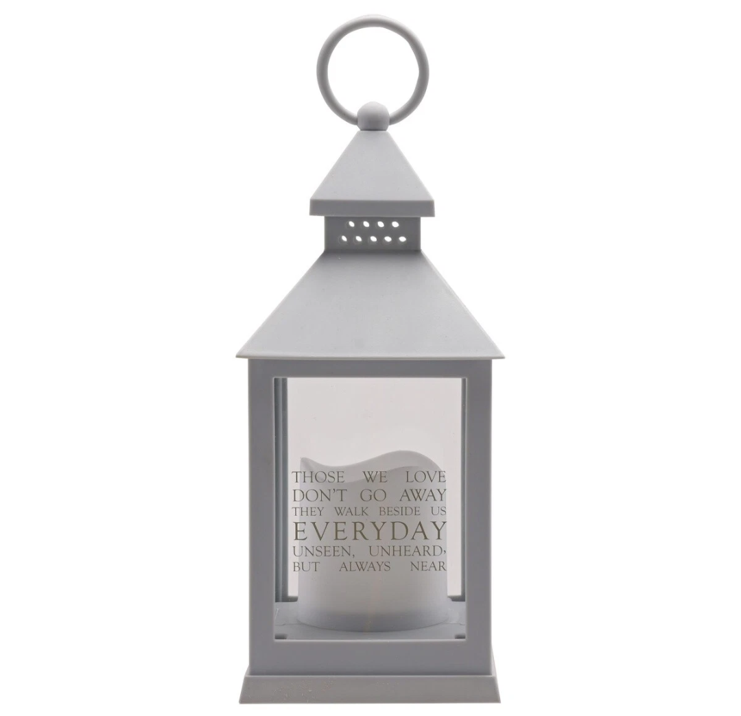 Thoughts of You Those We Love Graveside Lantern In Loving Memory Decor