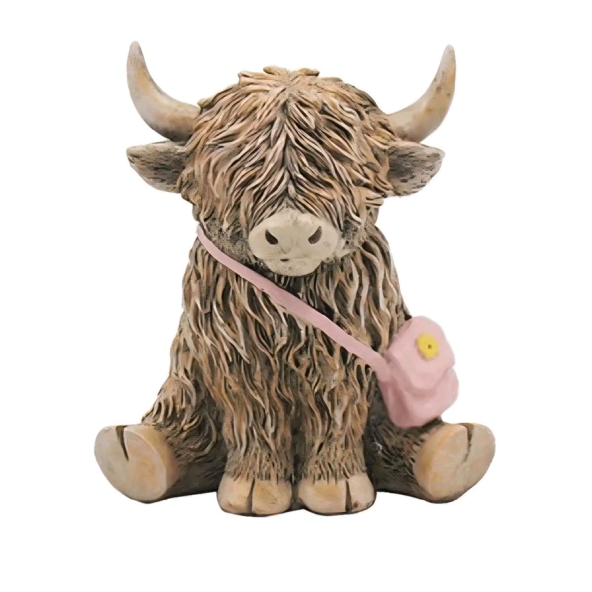 Happy Highland Cow Figurine various designs to choose
