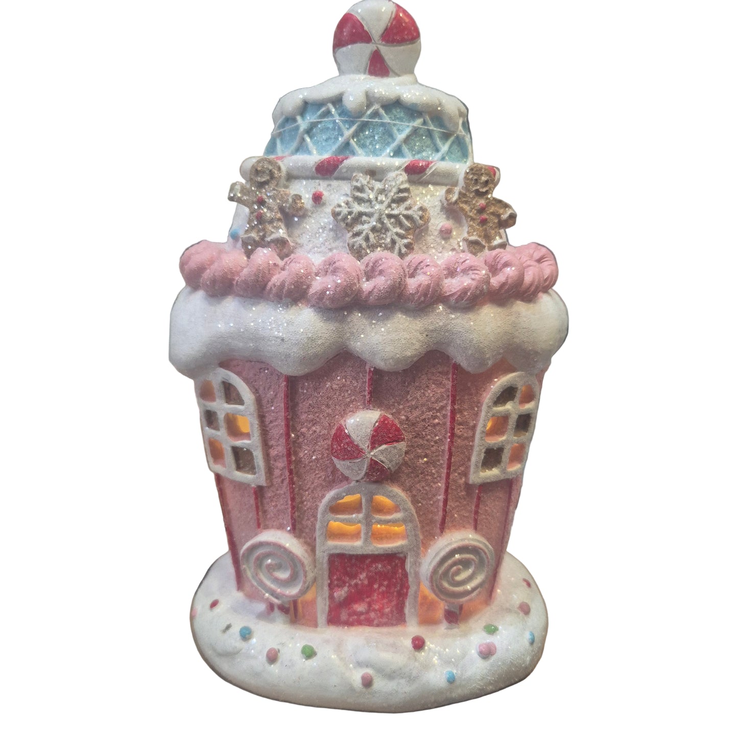 Santa & Friends Light up Gingerbread House