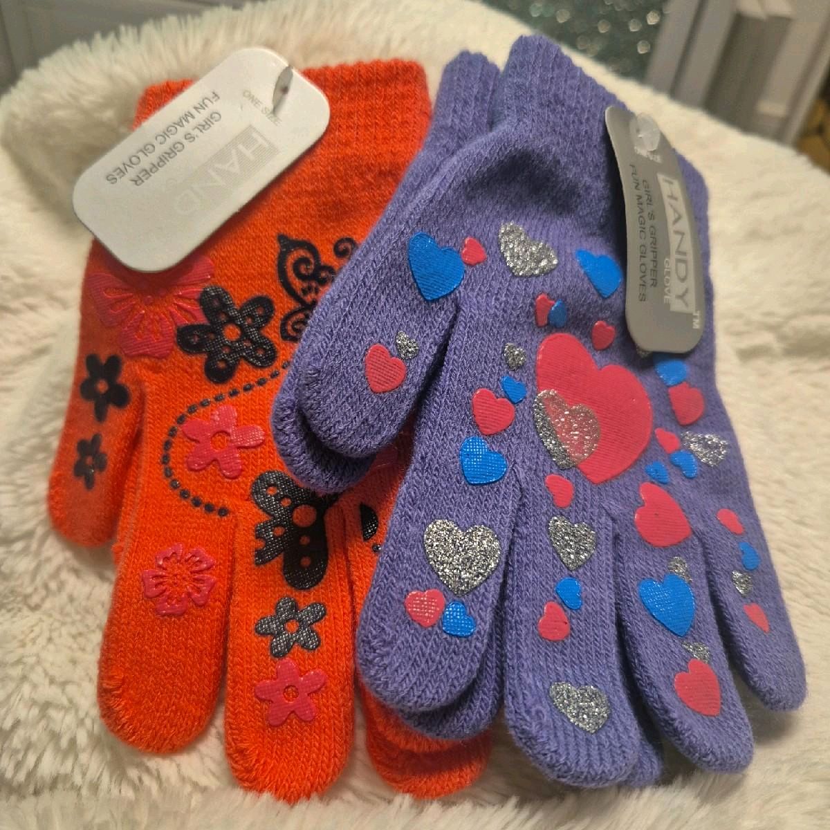 Girls Magic Gripper Gloves - Perfect Accessory for Young Girls