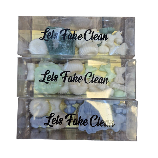Spanish inspired wax melts in various shapes approx 55g per tub