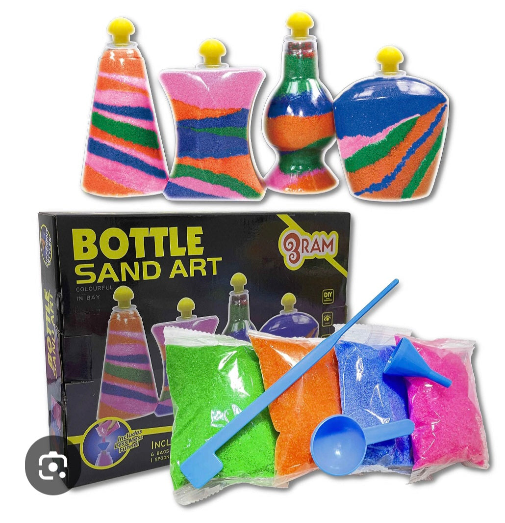 Bottle sand art