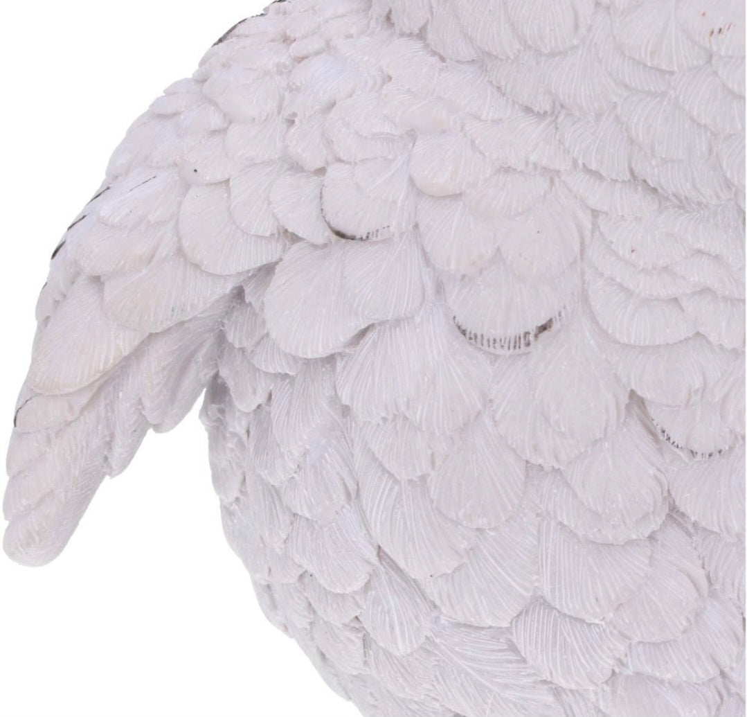 Feathers 12.5cm
Feathers Cute Round Snowy Owl Figurine