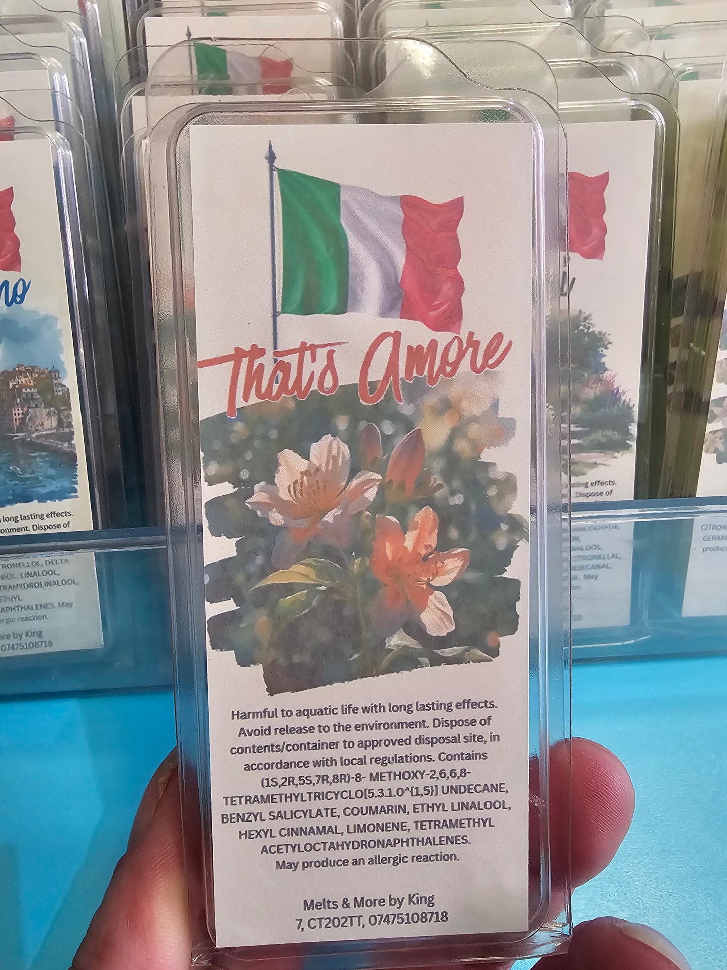 Italian Inspired Wax Melt 50g Bars