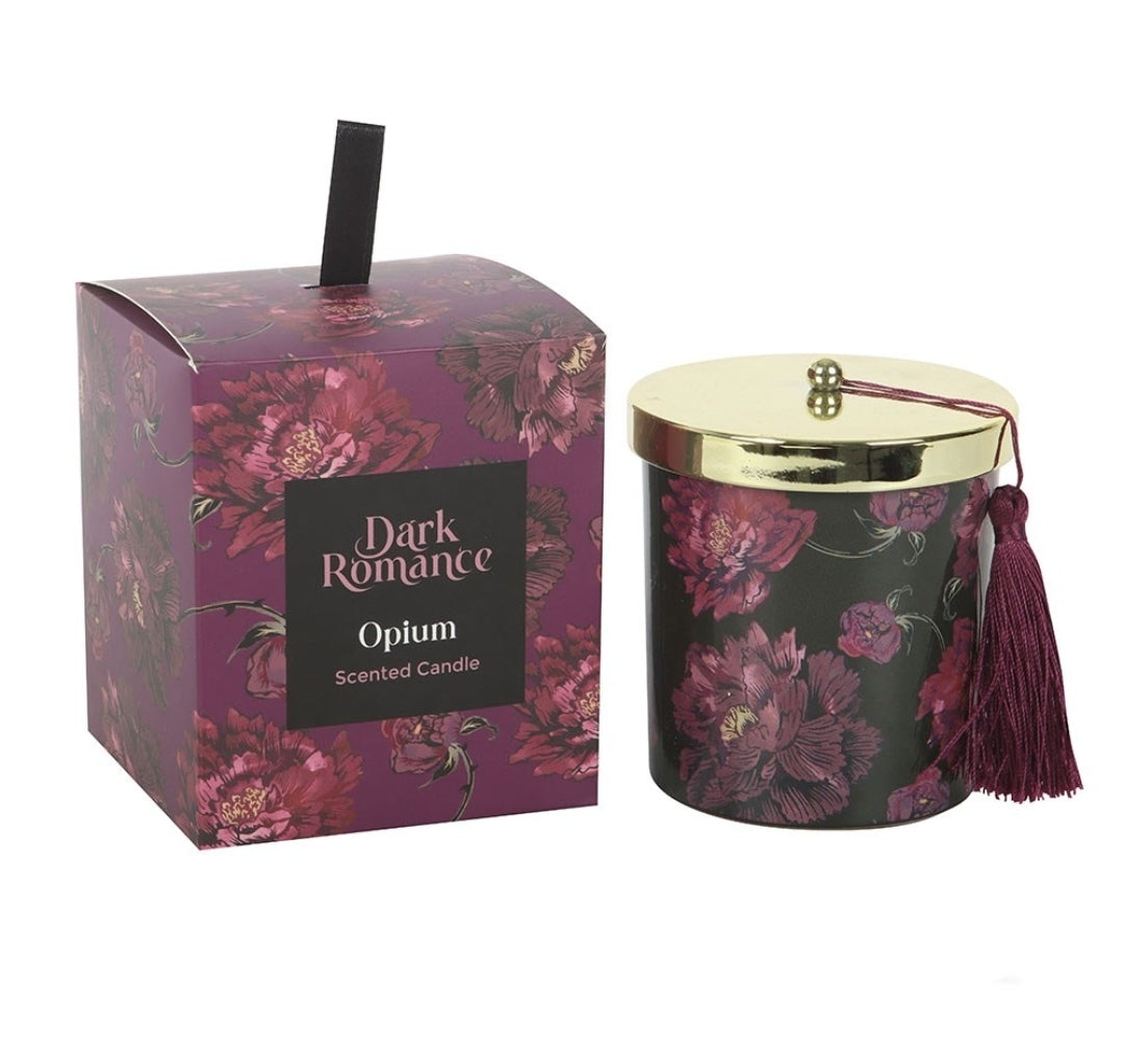Dark Romance Opium Scented Candles