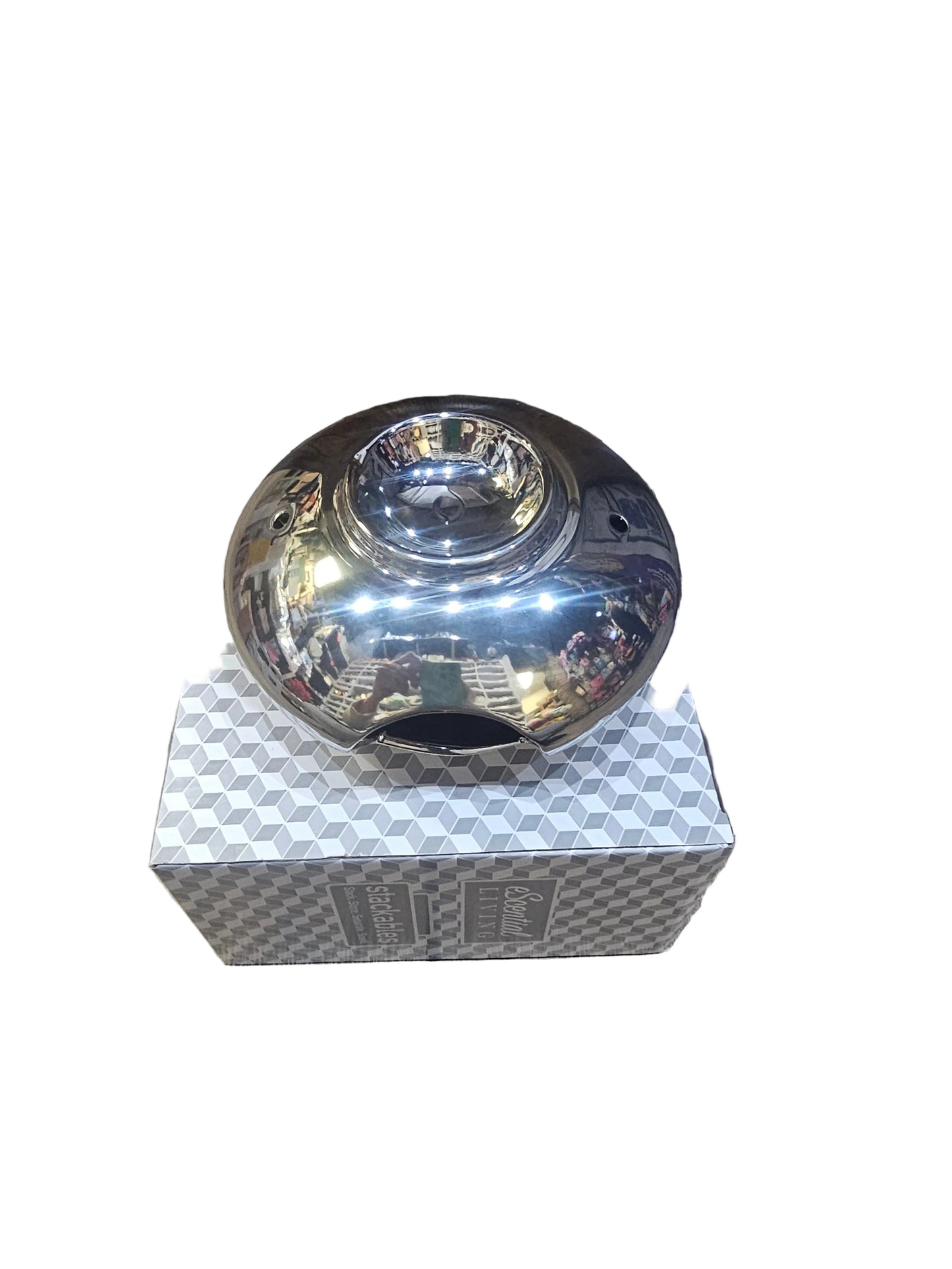 Stackable Chrome Oil Burner