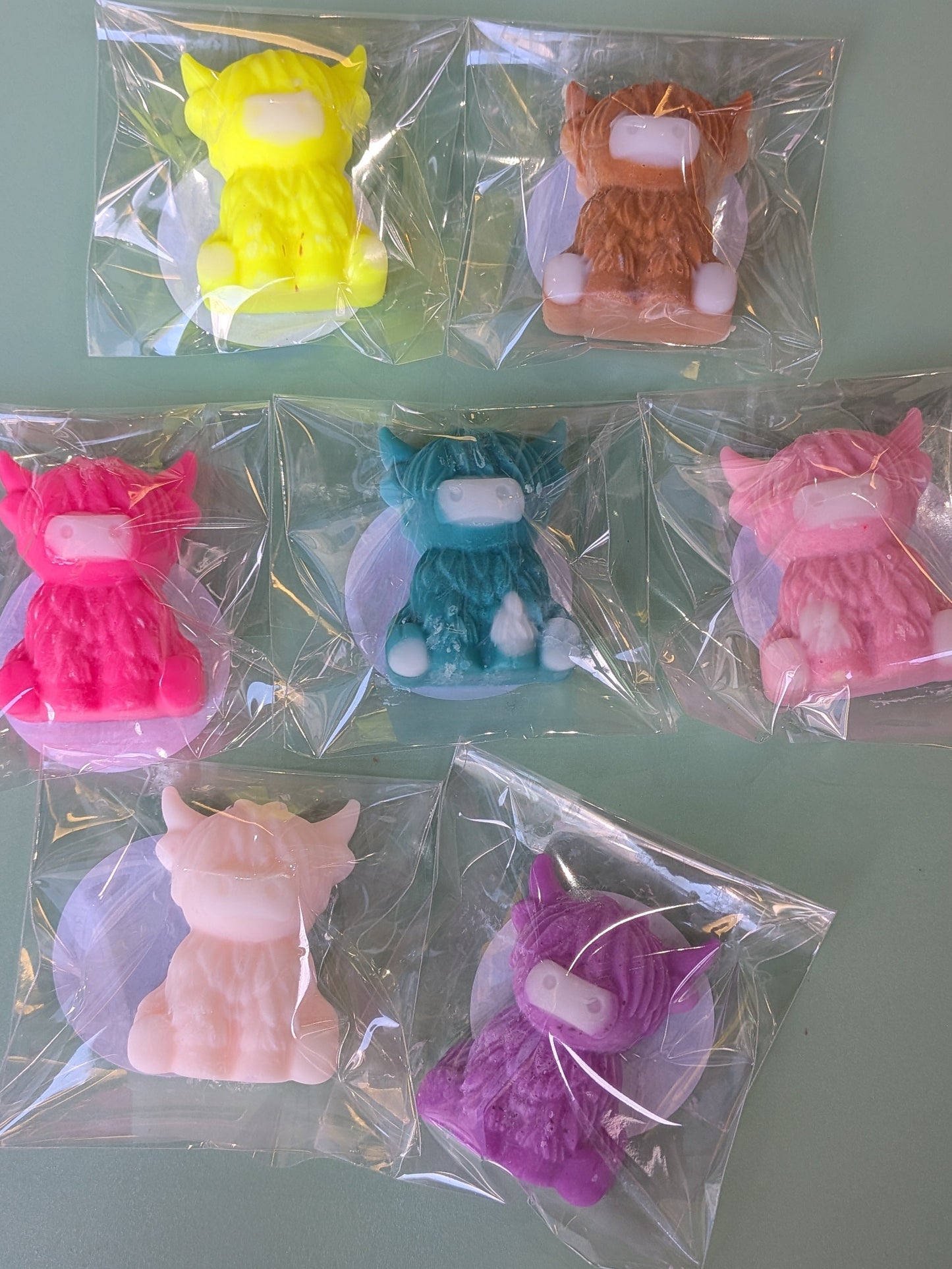 Chunky Highland Cow Wax Melts approx 20g