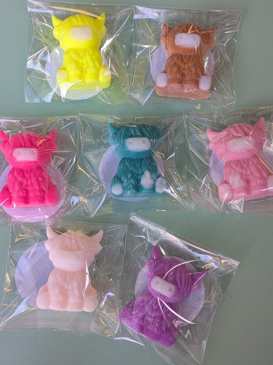 Chunky Highland Cow Wax Melts approx 20g