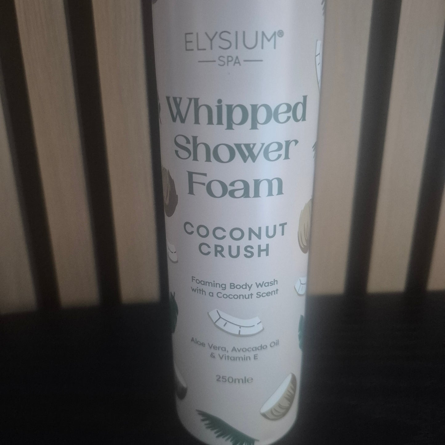 Elysium Spa Coconut Crush Whipped Shower Body Wash in coconut crush 250ml