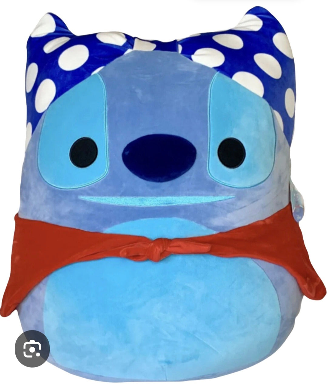 8-inch Squishmallows plush toy featuring Disney's Stitch