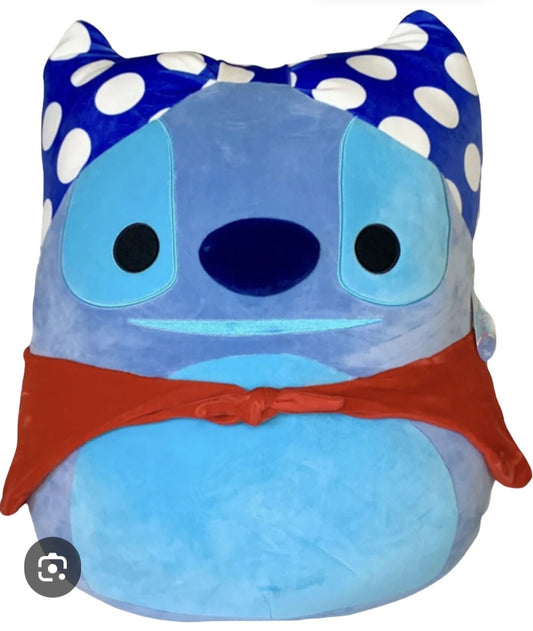 8-inch Squishmallows plush toy featuring Disney's Stitch